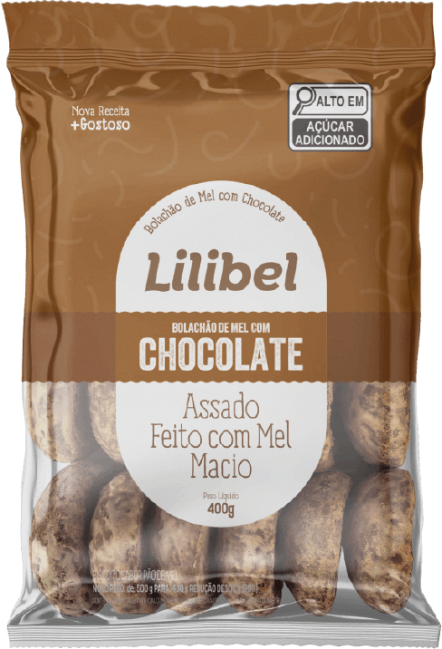 Bolachão de Mel com Chocolate