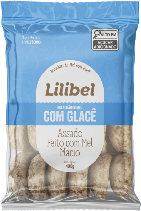 Bolachão de Mel com Glacê
